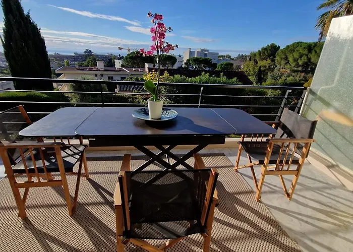Σπίτι διακοπών T2 Juan Panoramic Sea View Golfe-Juan